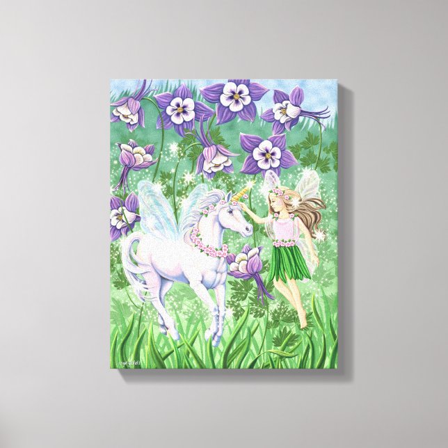 Unicorn Fairy Canvas (Front)