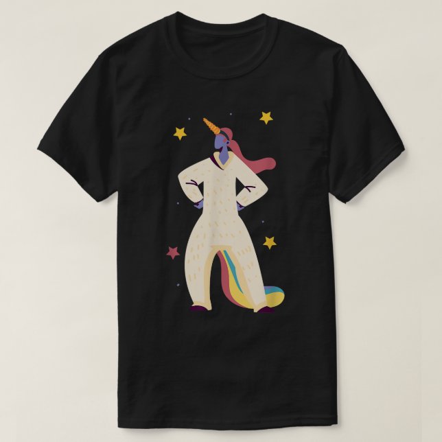 Unicorn Fairy tail  T-Shirt (Design Front)