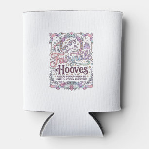 Unicorn Fairytale Hooves Original Merch Design_1 Can Cooler