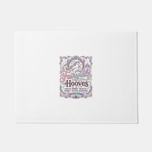 Unicorn Fairytale Hooves Original Merch Design_1 Doormat