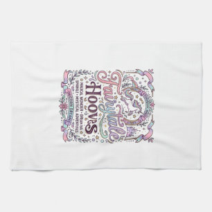 Unicorn Fairytale Hooves Original Merch Design_1 Tea Towel