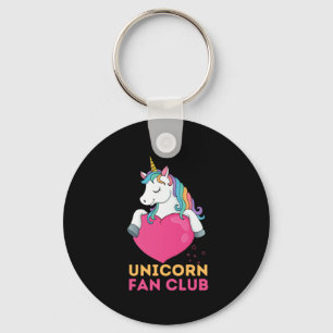 Unicorn Fan Club Kids    Key Ring