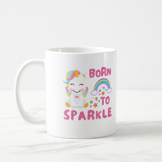 Unicorn Fan Club Magical Kids   Coffee Mug (Left)