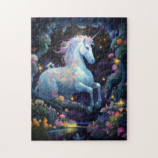Unicorn Fantasy Art Jigsaw Puzzle (Vertical)