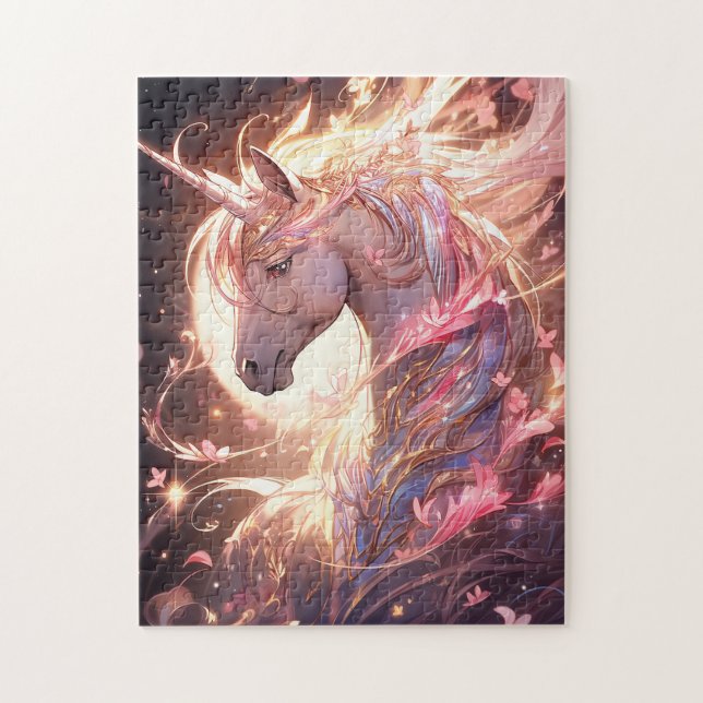 Unicorn Fantasy Art Jigsaw Puzzle (Vertical)