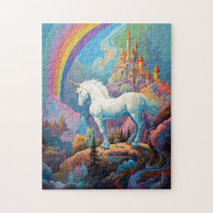 Unicorn Fantasy Art Jigsaw Puzzle
