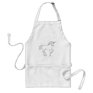 Unicorn Fantasy Creature Mythical Animal Whimsical Standard Apron