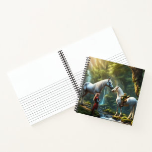 Unicorn Fantasy Notebook