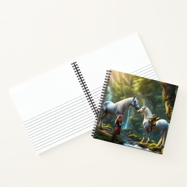 Unicorn Fantasy Notebook (Inside)