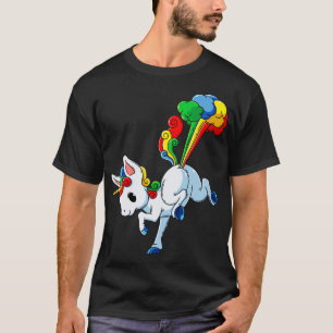 Unicorn Fart Rainbow Magical Fart Unicorn Girls Wo T-Shirt