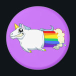Unicorn Farts Magnet<br><div class="desc">It is a well-known fact that rainbows originate from the bums of magical  unicorns.</div>