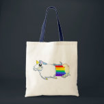Unicorn Farts Tote Bag<br><div class="desc">It is a well-known fact that rainbows originate from the bums of magical  unicorns.</div>