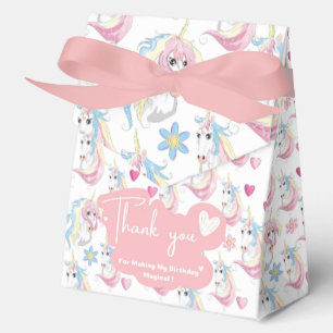 Unicorn Favour Box