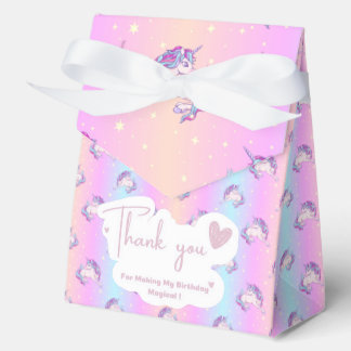 Unicorn Favour Box