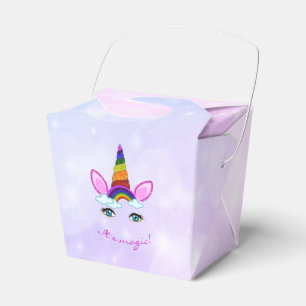 unicorn favour box