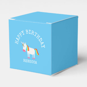 Unicorn Favour Box