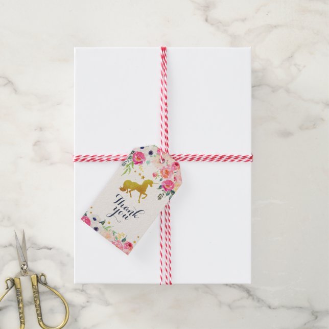 Unicorn Favour Tags (With Twine)