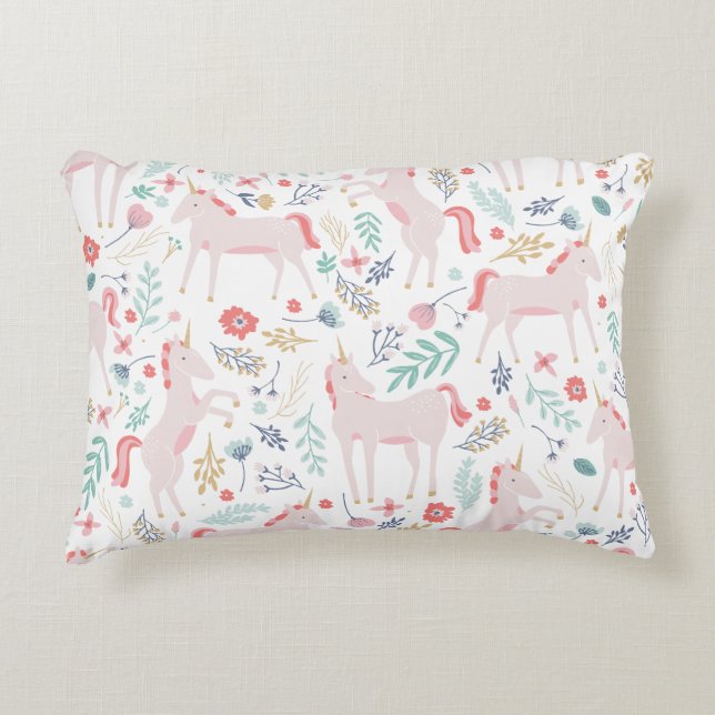 Unicorn Fields Decorative Cushion (Front)