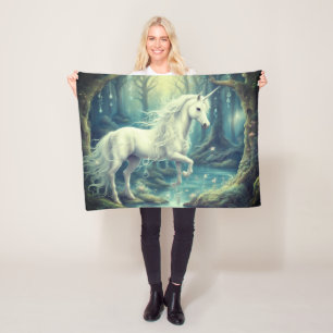 Unicorn Fleece Blanket, 30"x40"