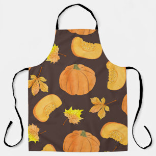Unicorn Floral Ornament: Seamless Pattern Apron