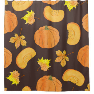 Unicorn Floral Ornament: Seamless Pattern Shower Curtain