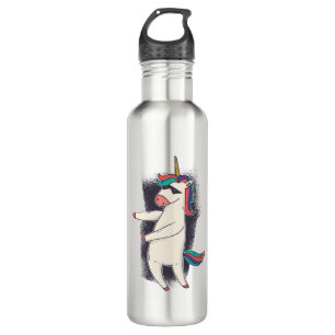 Unicorn Floss Dance 710 Ml Water Bottle