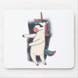 Unicorn Floss Dance Mouse Mat