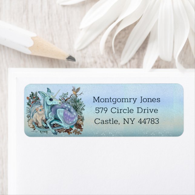 Unicorn Foal Cozy Cuddles Holiday (Insitu)