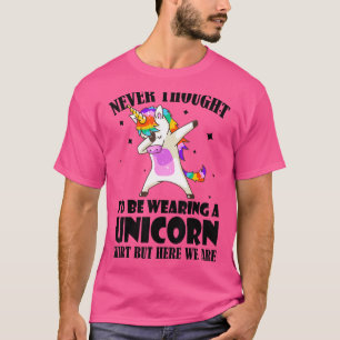Unicorn  For Papa Dad Grandpa Brother Men Father T-Shirt
