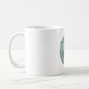 Unicorn Forest Magic Society Graphic Design White Coffee Mug