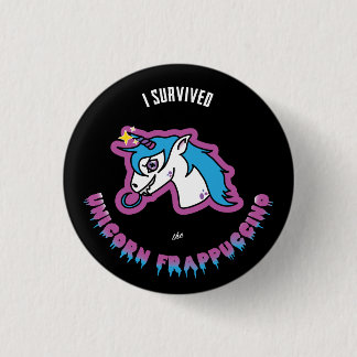 Unicorn Frapp 3 Cm Round Badge