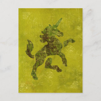 Unicorn Fresco Postcard