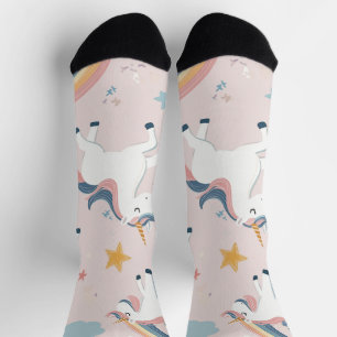 Unicorn friends socks