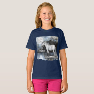 Unicorn Full Moon Believe T-Shirt