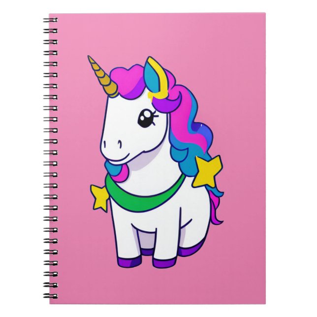 Unicorn Fun Design Notebook (Front)