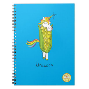 Unicorn Funny Corn Notebook