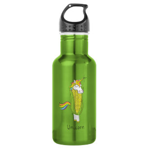 Unicorn Funny Corn Water Bottle