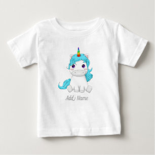 Unicorn Funny & Personalised Unicorn Magical Baby T-Shirt