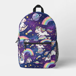 Unicorn Galaxy Backpack – Rainbow Fantasy Design