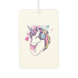 Unicorn Gamer Girl (1) Car Air Freshener