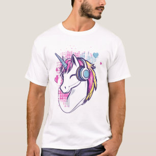 Unicorn Gamer Girl (1) T-Shirt