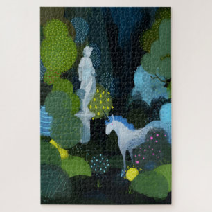 Unicorn Garden Jigsaw Puzzle