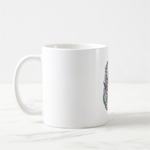Unicorn Garden Witch Unicorn Colourful Apparel Gra Coffee Mug
