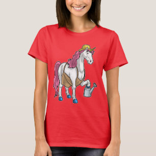 Unicorn Gardener Watering can Garden T-Shirt