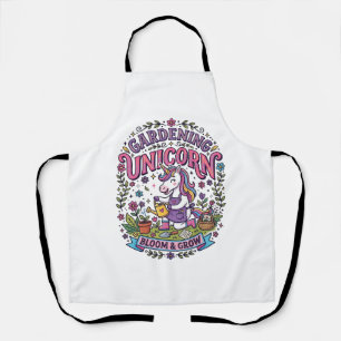 Unicorn Gardening Unicorn Commercial Cute Gift Des Apron