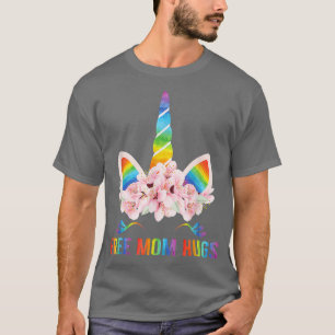 Unicorn Gay Pride LGBT T Lesbian Rainbow T-Shirt