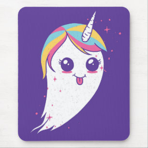 Unicorn Ghost Mouse Mat