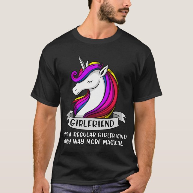 Unicorn Girlfriend T-Shirt (Front)