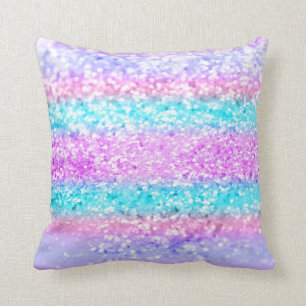 Unicorn Girls Glitter #15 #shiny Cushion
