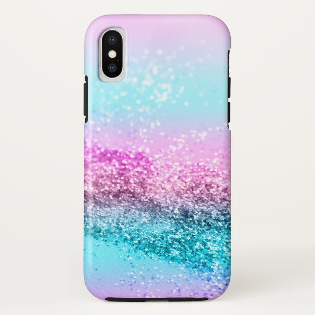 Unicorn Girls Glitter #16 Case-Mate iPhone Case (Back)